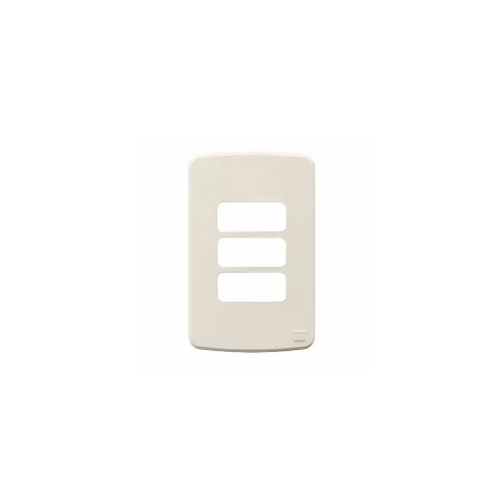 Placa 4X2’’ 3 Posições Compose Marfim - 13207605 - Placas