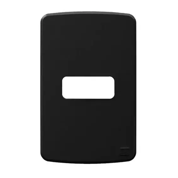 Placa 4X4" 1 Posição Compose Preto - 13207320 WEG