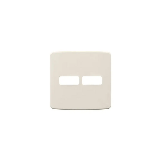 Placa 4X4" 2 Posições (1+1) Compose Marfim - 13207694 WEG