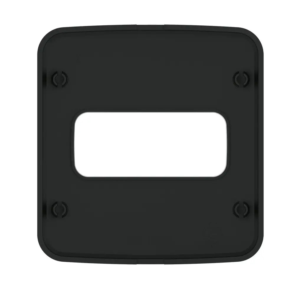 Placa Para Tomada/Interruptor 1 Poisção Preto - Embutir - 13668705 - Placas