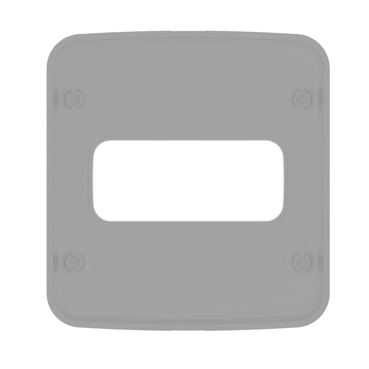 Placa Para Tomada/Interruptor 1 Posição Cinza - Embutir - 14982983 WEG