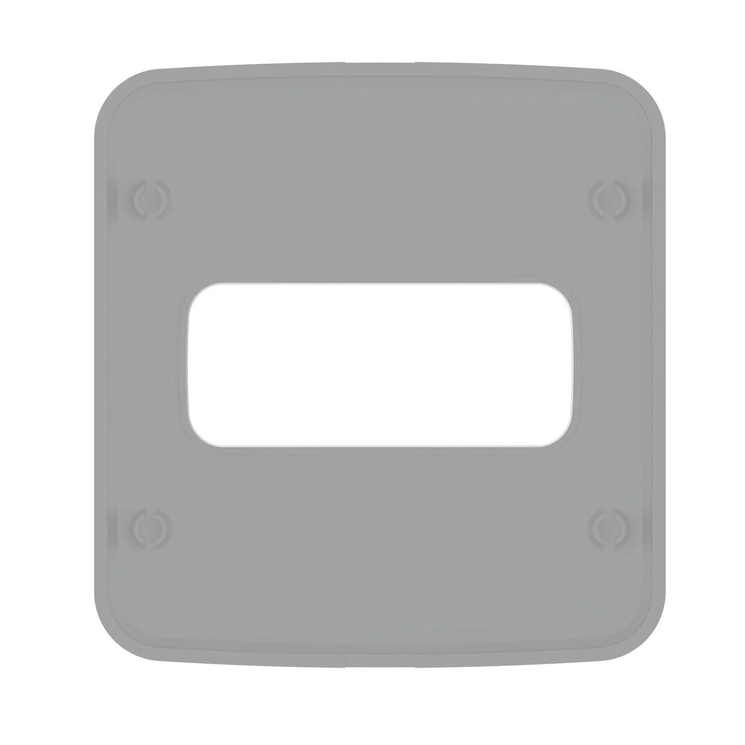 Placa Para Tomada/Interruptor 1 Posição Cinza - Embutir - 14982983 WEG