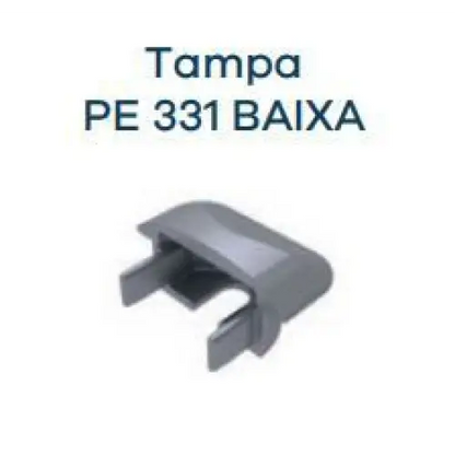 PONTEIRA BAIXA P/ PERFILED PE-331 DE EMBUTIR - CHAMPAGNE CLARO - 01 UNIDADE - Acessórios