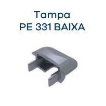 Ponteira Baixa P/ Perfiled Pe-331 De Embutir - Sup. Natural - 01 Unidade - Acessórios