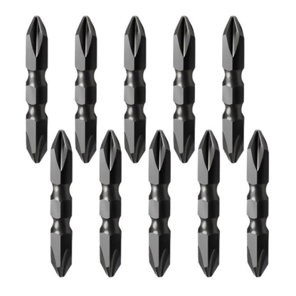 Ponteira Dupla Phillips Magnética Chave 2 - 1/4x45mm - Pacote Com 10 | Ciser - Ponteiras