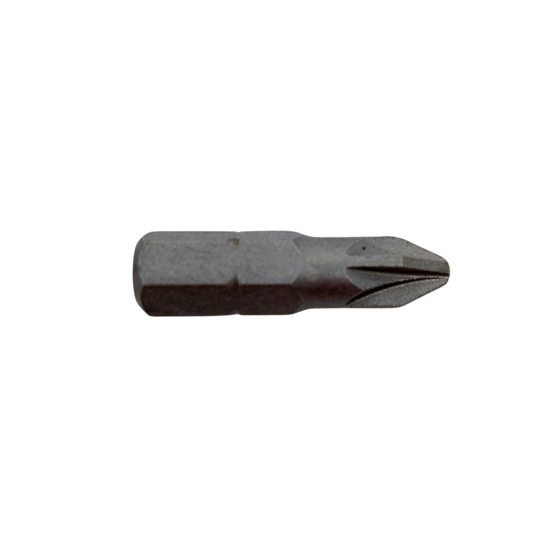 Ponteira Pozidrive Chave 2 - 1/4’’x25mm Polido - Pacote Com 10 | Ciser - Ponteiras