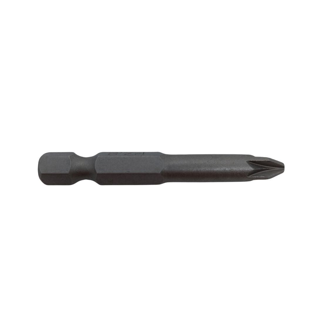 Ponteira Pozidrive Chave 2 - 1/4’’x50mm Polido - Pacote Com 10 | Ciser - Ponteiras
