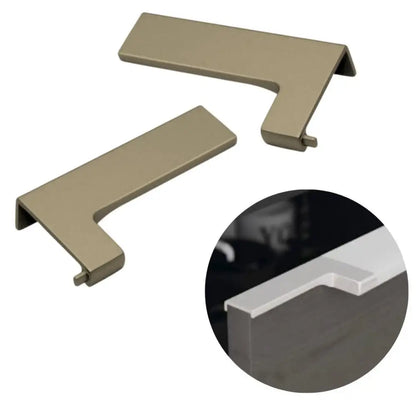 Ponteira Puxador Facetato 15mm PE-183 | R7015 | Champagne 1001 | Par - Acessórios