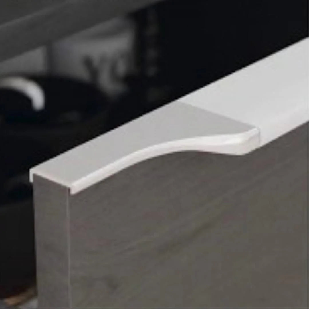 Ponteira Puxador Facetato 15mm PE-183 | S7015 | Titânio | Par - Acessórios