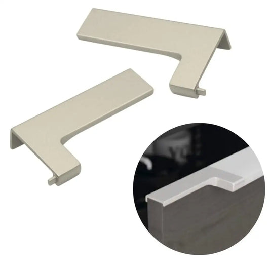 Ponteira Puxador Facetato 18mm PE-183 | R7018 | Matte Escuro | Par - Acessórios