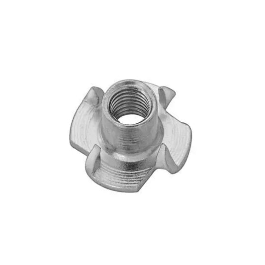 PORCA GARRA M6X10 ZINCADO - 01 UNIDADE - Fixadores