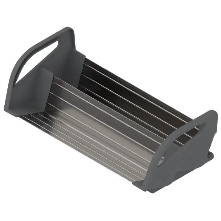 PORTA-CONDIMENTOS ORGA-LINE 450MM - INOX ESC. LAQUEADO - 01 UNIDADE - Utensílios e Organizadores
