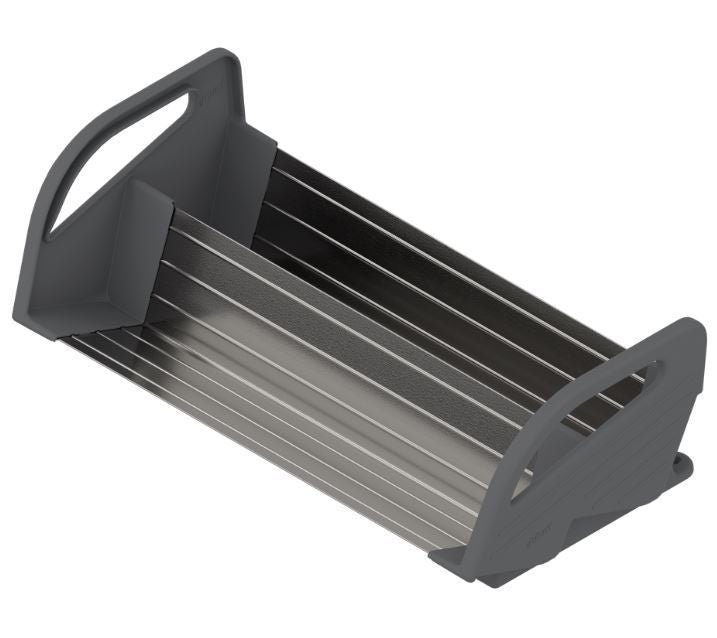 Porta-condimentos ou temperos Orga-line 362x120mm - Inox Esc. Laqueado - 01 Unidade - Utensílios e Organizadores