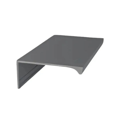 Puxador Alça de Sobrepor 100mm | Titânio Fosco | Cielo RM-378 ROMETAL