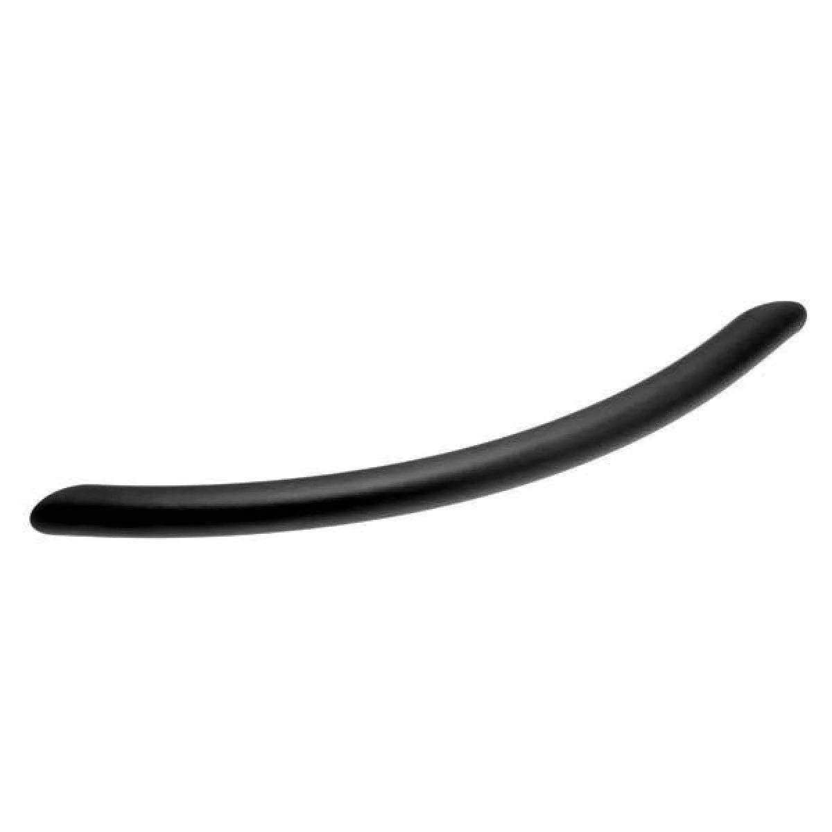 Puxador Arco 192mm - Preto Brilhante - Puxadores