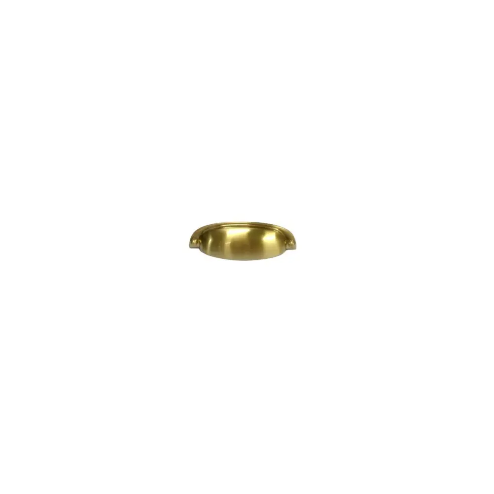 Puxador Concha Stilo 64mm -  Dourado Escovado GRUPPA