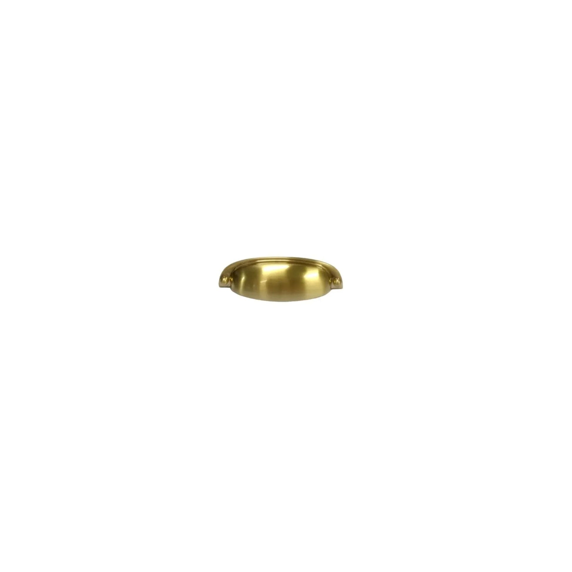 Puxador Concha Stilo 64mm -  Dourado Escovado GRUPPA