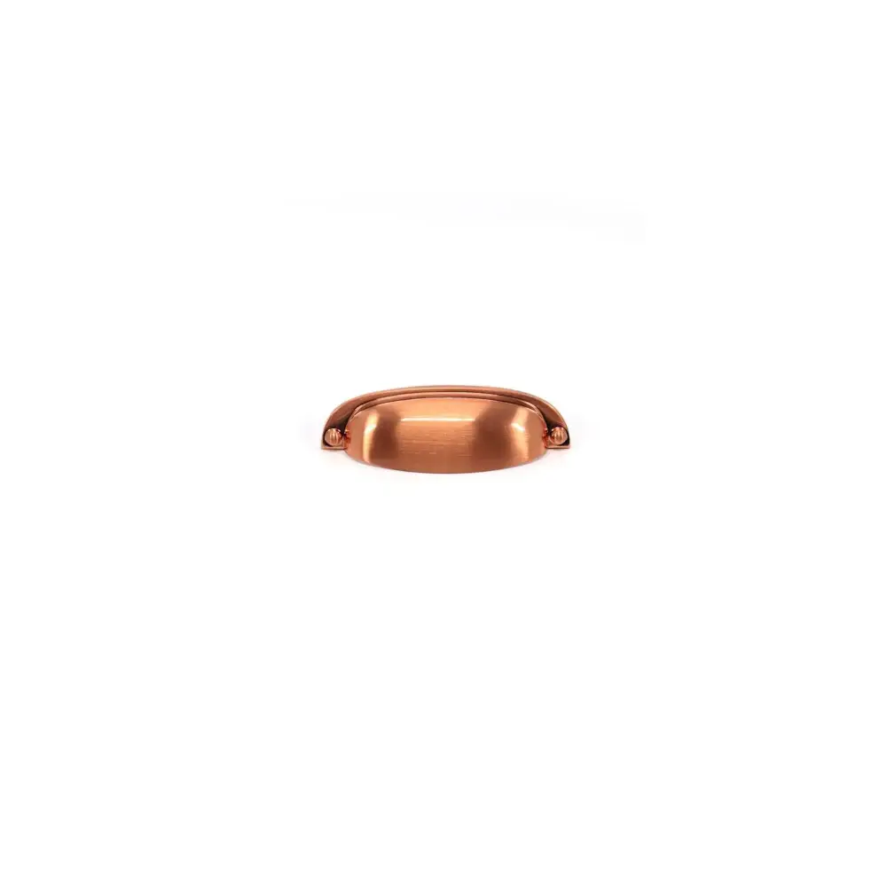 Puxador Concha Stilo 96mm - Cobre Escovado GRUPPA