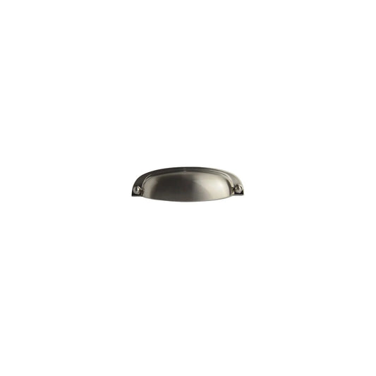 Puxador Concha Stilo 96mm | Niquelado Escovado GRUPPA