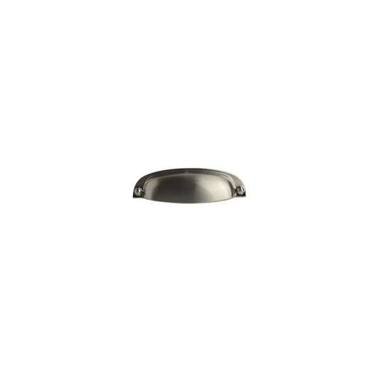 Puxador Concha Stilo 96mm | Niquelado Escovado GRUPPA