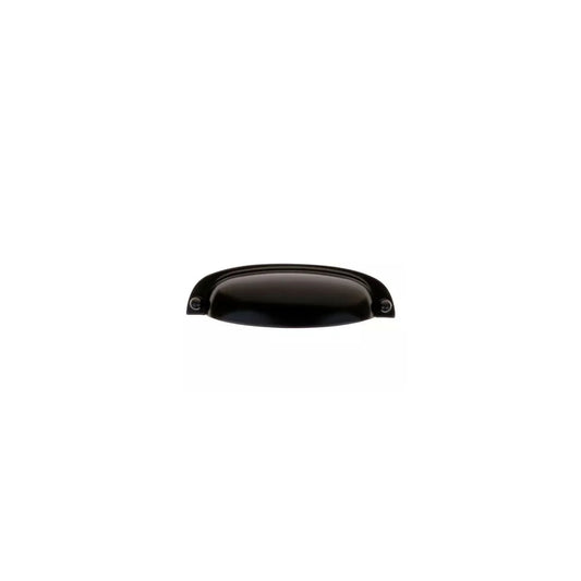 Puxador Concha Stilo 96mm - Preto Fosco GRUPPA
