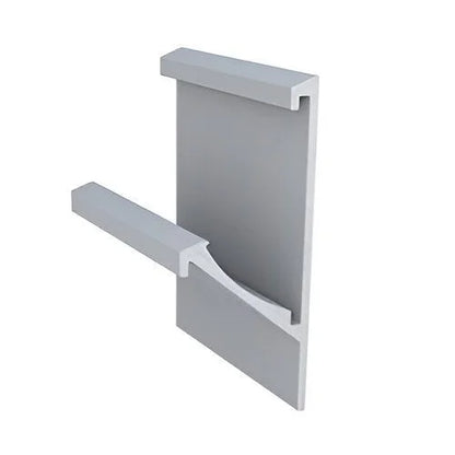 Puxador Oculto | RM-214 | Branco Brilhante | Para 18mm | Barra 3 Metros - Puxadores