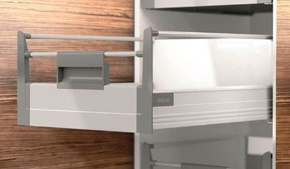Puxador p/ Gaveta Alta Tandembox Interna - Cinza - 01 Unidade - Acessórios