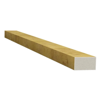 Ripa Oxi Ouro Para Painel Ripado | 2,8 m X 30 mm X 16mm | 2 Unidades - Painel