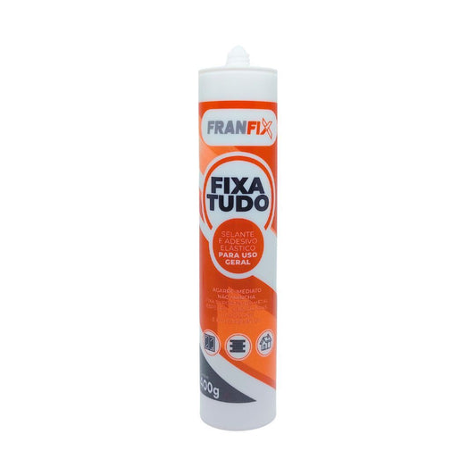 Selante Adesivo Fixa Tudo Branco Elástico Franfix 400g - Sem Categoria