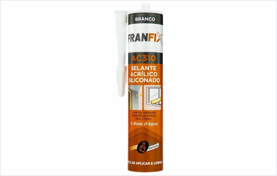 Selante Branco Acrilico Base D’água 310ml - Fan - Sem Categoria