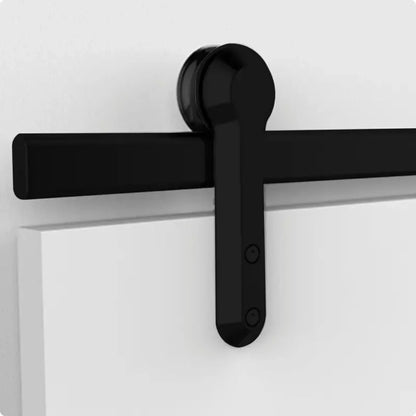Sistema Deslizante Evo | p/ 1 Porta de 40 a 60Kg | Preto | Barra 3 metros - Sistemas Deslizantes