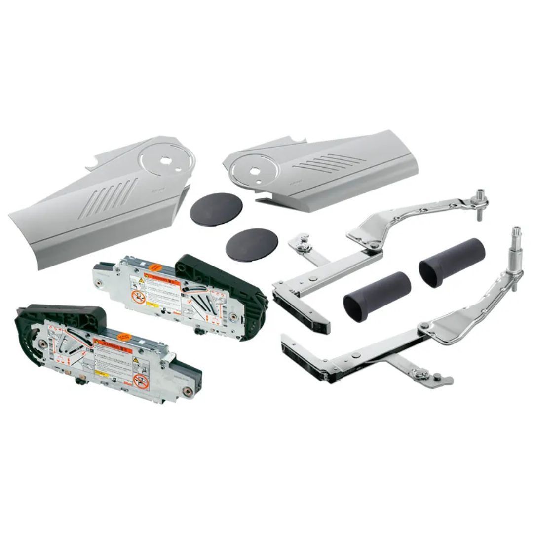 Sistema Articulador Aventos HS Top Blum - Cinza | 01 Kit - Sem Categoria