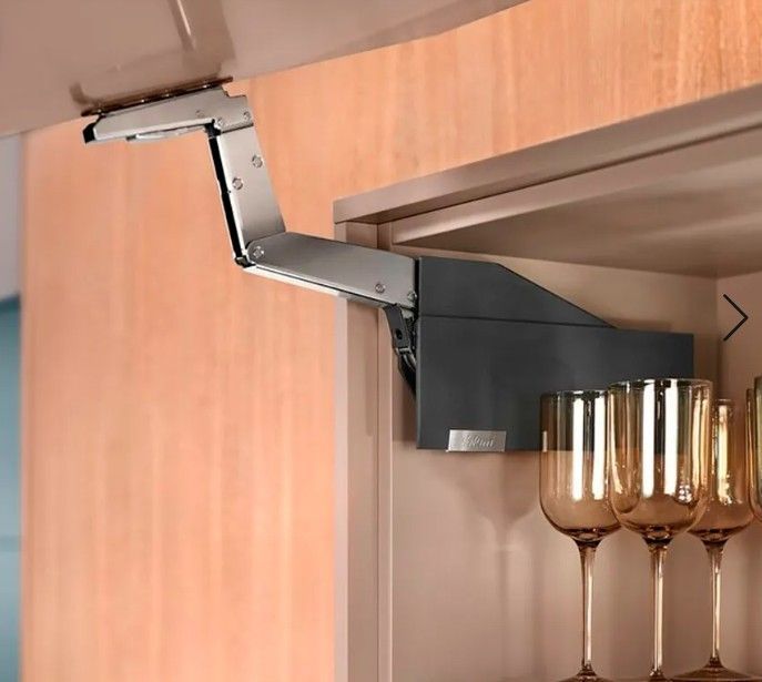 Sistema Articulador Aventos HS Top Blum - Cinza | 01 Kit - Sem Categoria