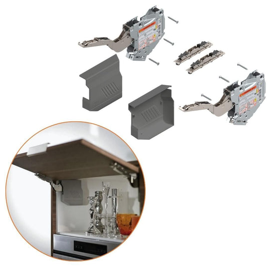 Sistema Aventos HK-S Cinza 20K2E00 - Par - Articuladores
