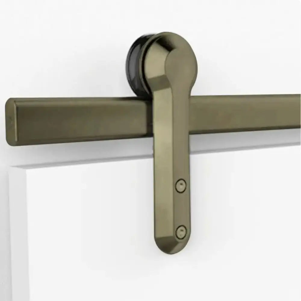 Sistema Deslizante Evo | p/ 1 Porta de 15 a 40Kg | Champagne 1001 | Barra 3 metros - Sistemas Deslizantes