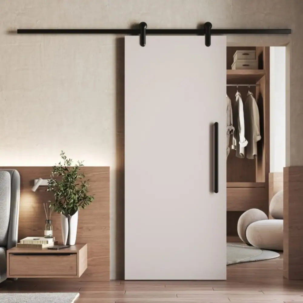 Sistema Deslizante Evo | p/ 1 Porta de 15 a 40Kg | Preto | Barra 3 metros - Sistemas Deslizantes