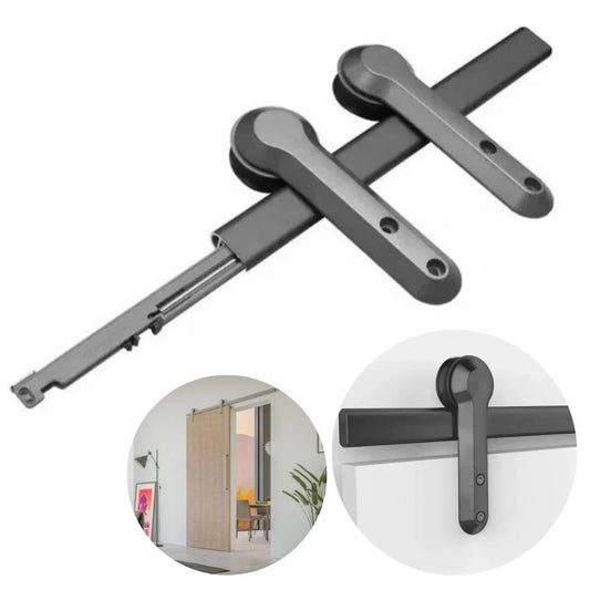 Sistema Deslizante Evo | p/ 1 Porta de 15 a 40Kg | Titânio | Barra 3 metros - Sistemas Deslizantes