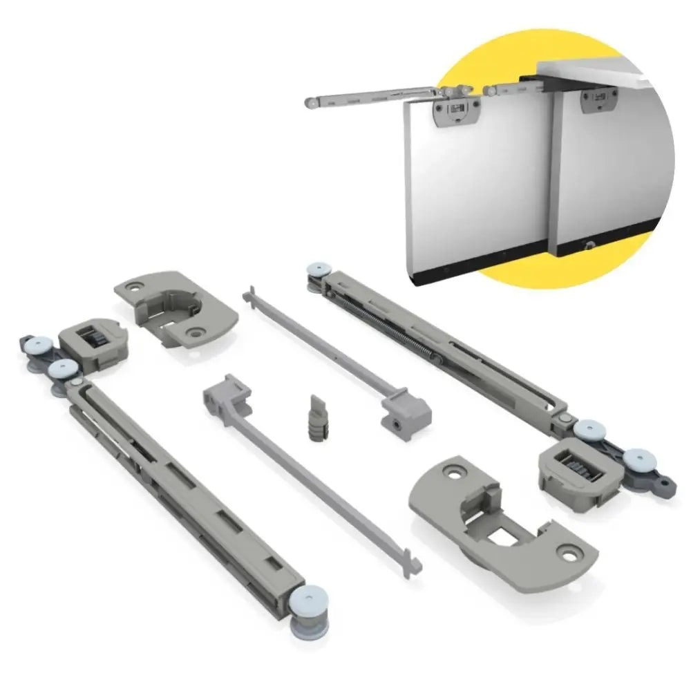 Sistema Para Porta de Correr Multi Top Leve | 1 Porta | 12Kg - Sistemas Deslizantes