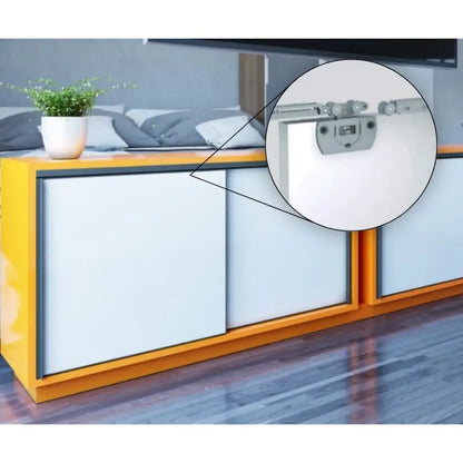 Sistema Para Porta de Correr Multi Top Leve | 1 Porta | 12Kg - Sistemas Deslizantes