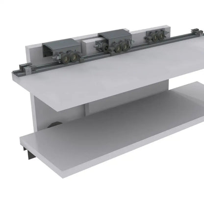 Sistema Para Porta de Correr SS150 + | 3 Portas | 150Kg - Sistemas Deslizantes