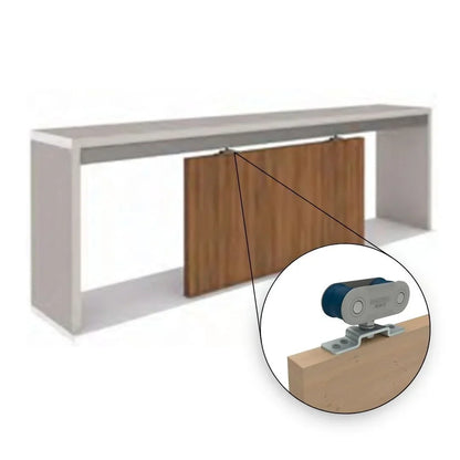 Sistema Para Porta de Passagem RO-81 XT | 8002 | 80Kg - Sistemas Deslizantes