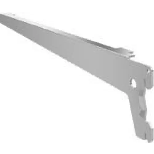 Suporte Aco Cremalheira Versatil Com Aba Esquerda Branco 200mm - 6002190003 - Suportes