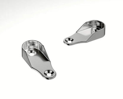 Suporte Cabideiro Oblongo Cromado - HD - Acessórios