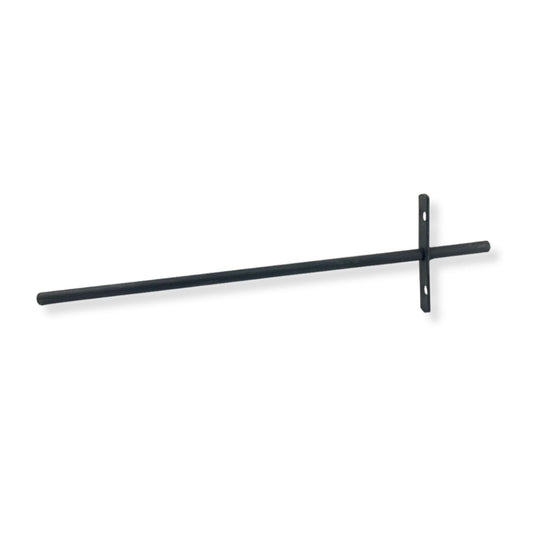 Suporte Invisível para Prateleira de 25cm | 299x9,52mm | Cinza - Sem Categoria