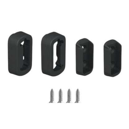 Suporte Lateral p/ Cabideiro Vesto | Preto | Par - Acessórios