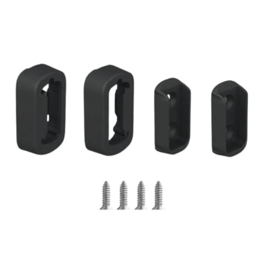 Suporte Lateral p/ Cabideiro Vesto | Preto | Par - Acessórios