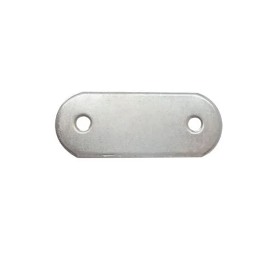 Suporte Mc / União Chata Aço Zinco Branco BIGFER