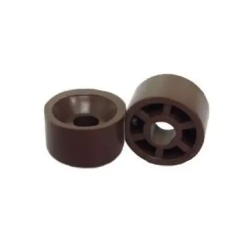 SUPORTE PLÁSTICO 10X15MM MARROM - 01 UNIDADE - Fixadores