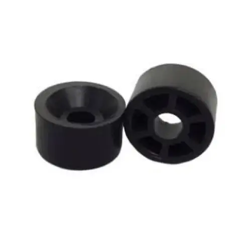 SUPORTE PLÁSTICO 10X15MM PRETO - 01 UNIDADE - Fixadores