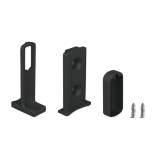 Suporte Topo e Ponteira p/ Cabideiro Vesto | Preto | 01 Unidade - Acessórios